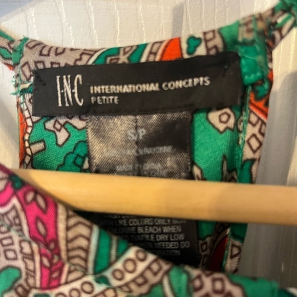 INC International Concepts Petite Beaded Maxi Dress - Picture 4 of 7